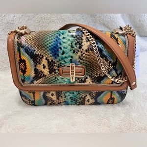 Brahmin Rosalie Mineral Blue Chevelle
